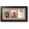 ArtToFrames Collage Photo Picture Frame with 3 - 3.5x5 inch Openings, Framed in Black with Over 62 Mat Color Options and Regular Glass (CSM-3926-29)